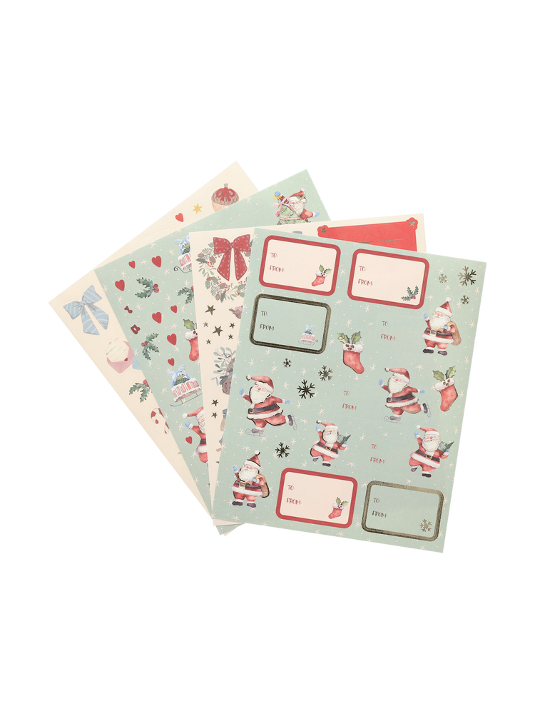 Gift tag stickers