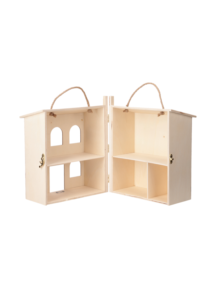 Foldable house for mini world