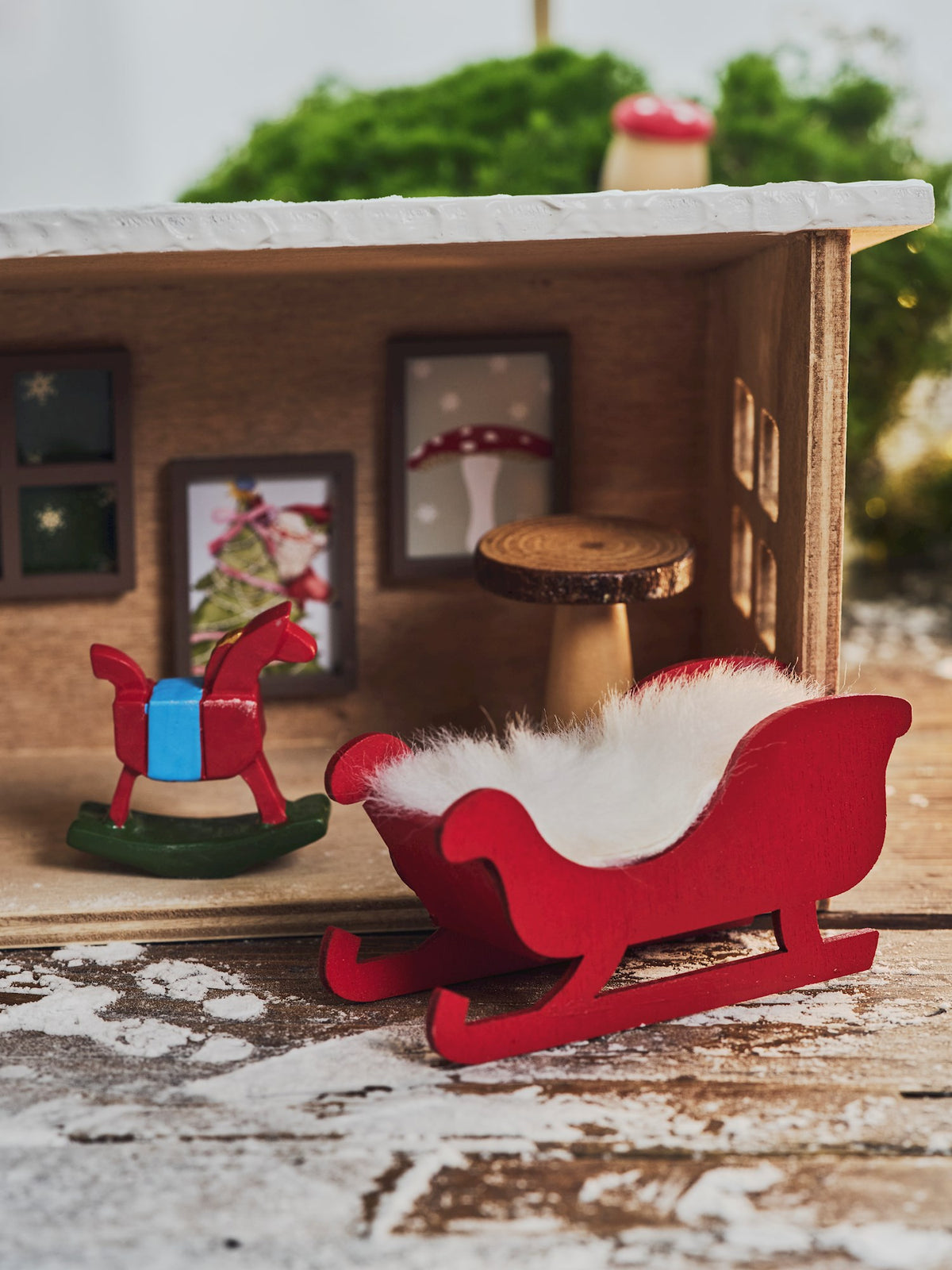 Miniature rocking horse