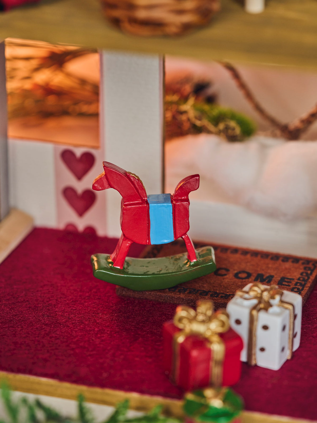 Miniature rocking horse