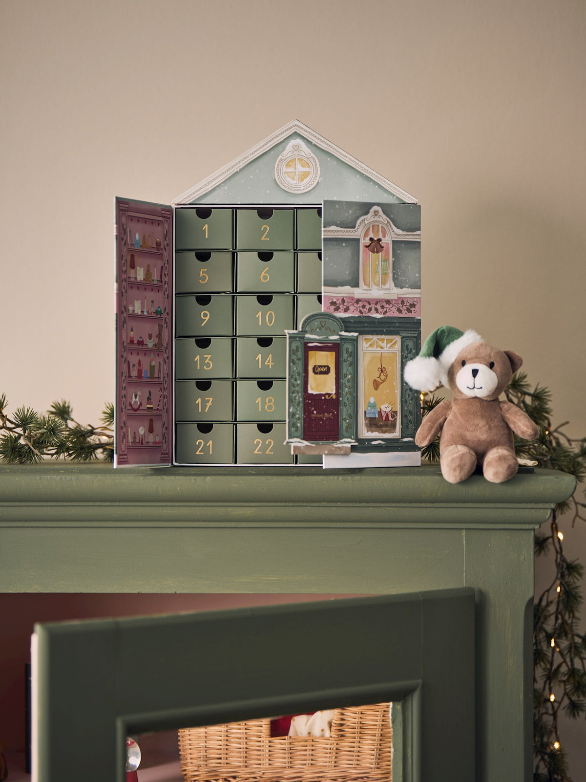 Advent calendar house