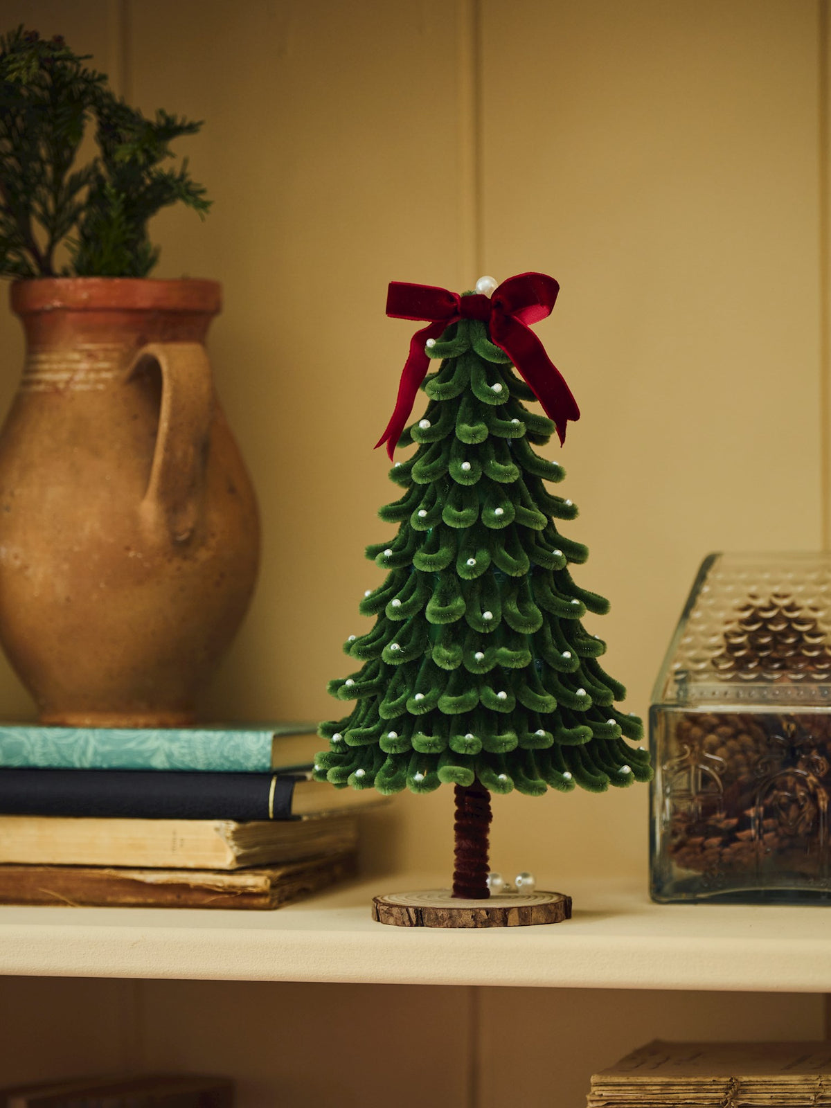 DIY pipe cleaner tree kit