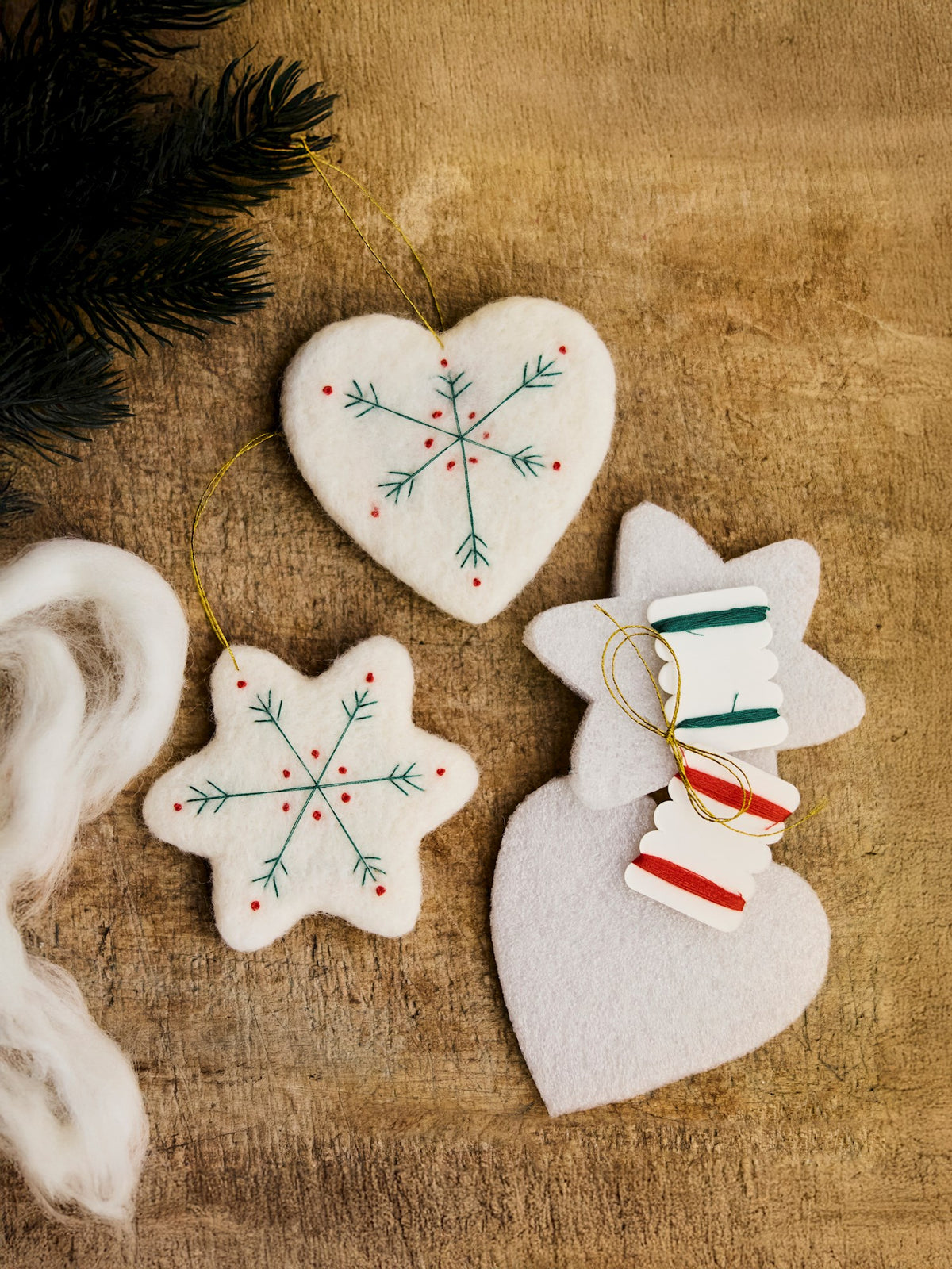 DIY needle felting kit