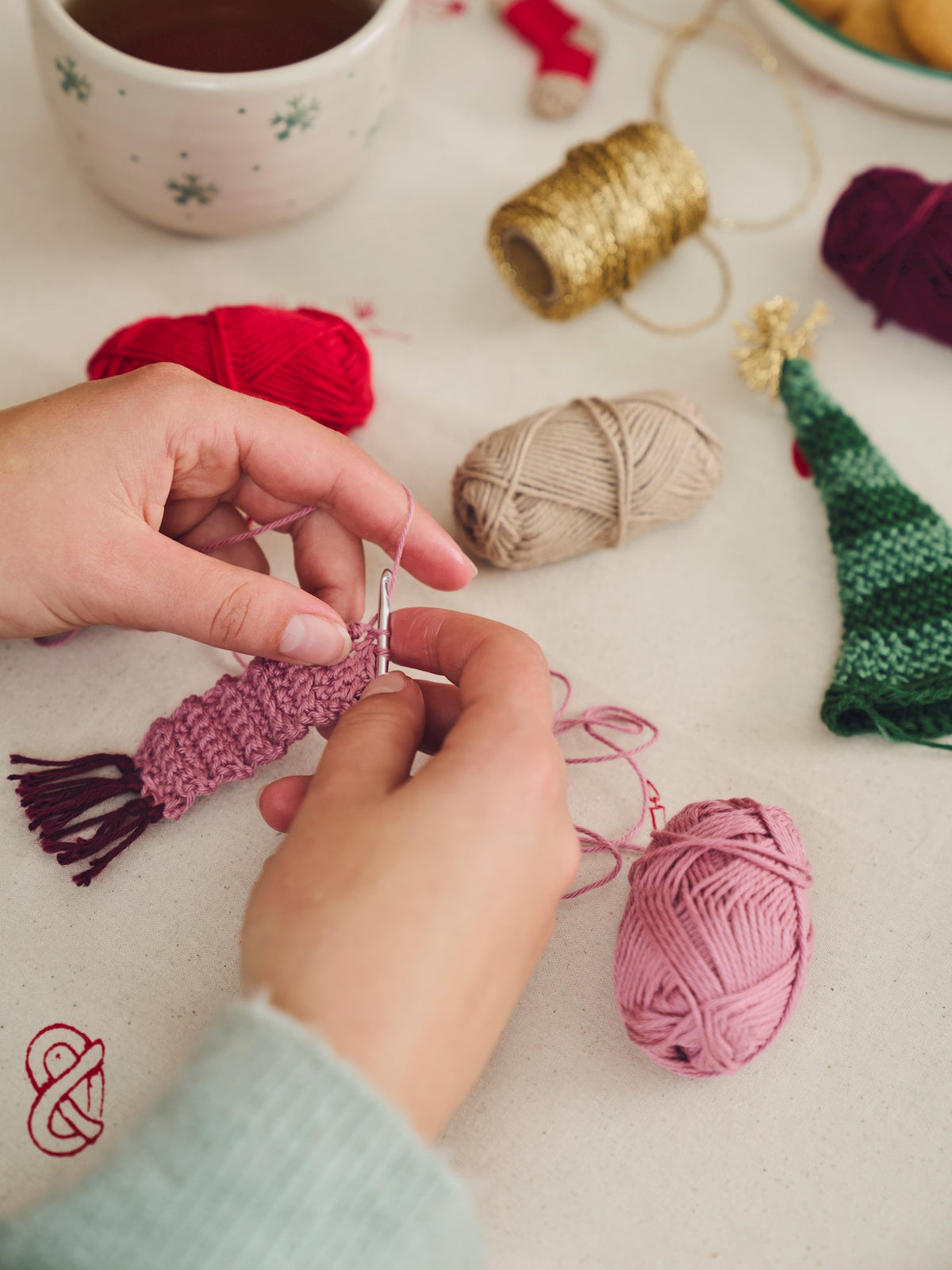 Cotton yarn 4-pack