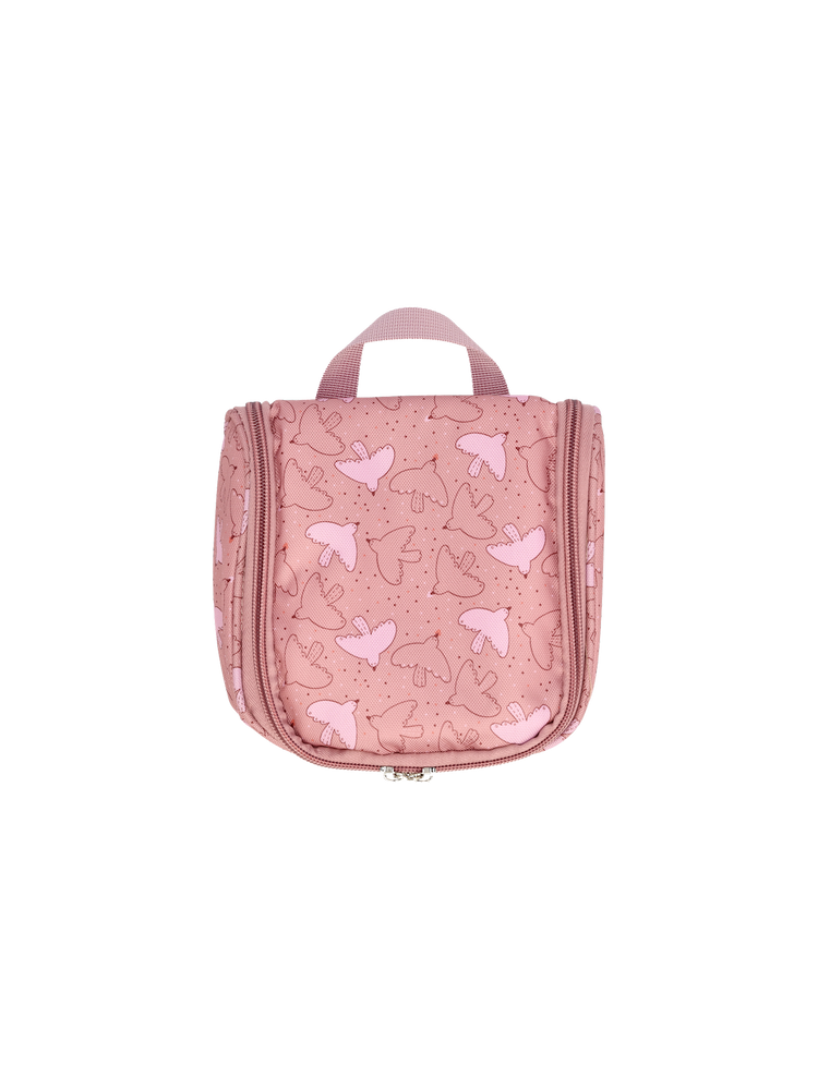 Hanging toiletry bag for children