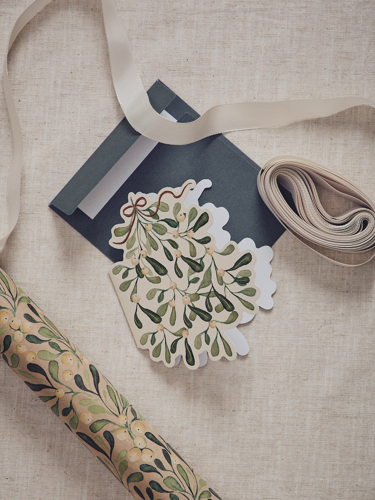 Shaped card with envelope