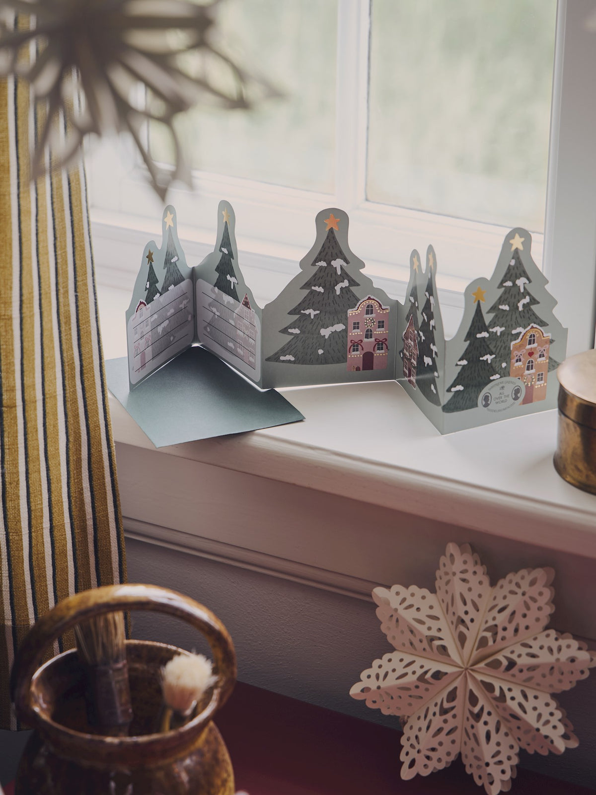 Fold out card