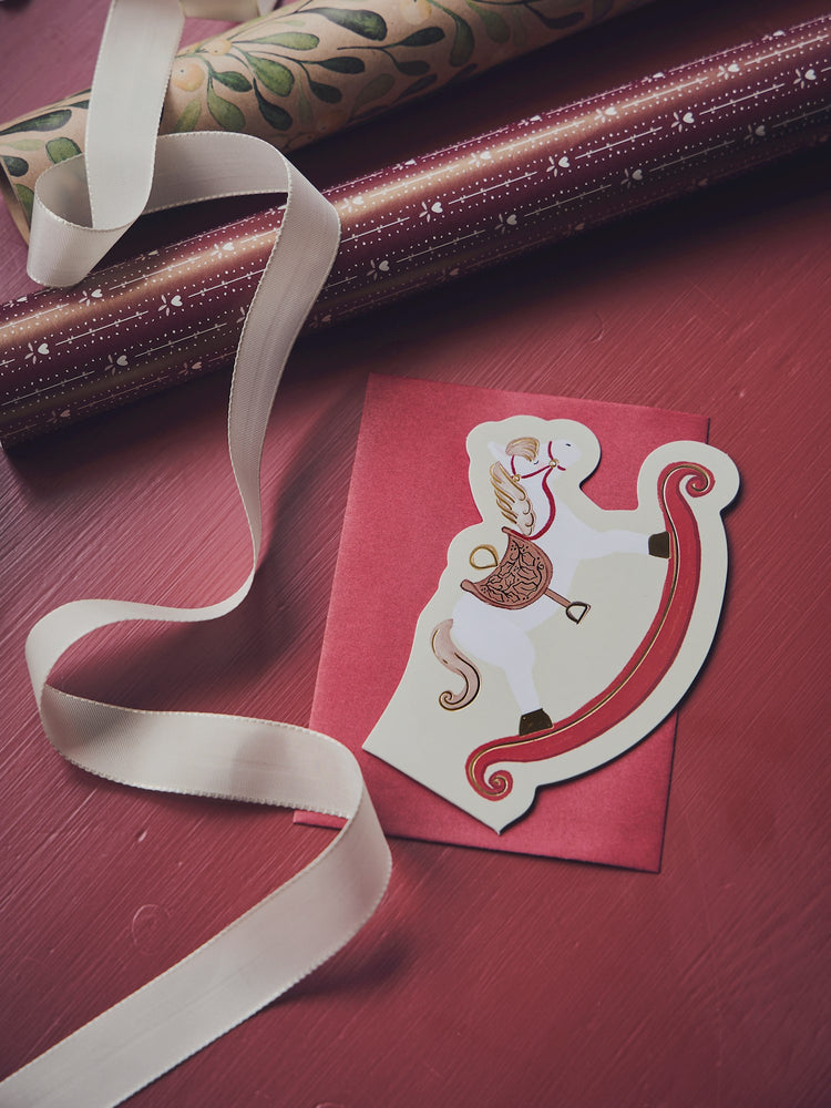 Shaped card with envelope