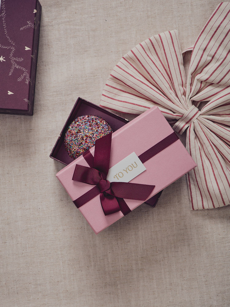 Gift box with bow