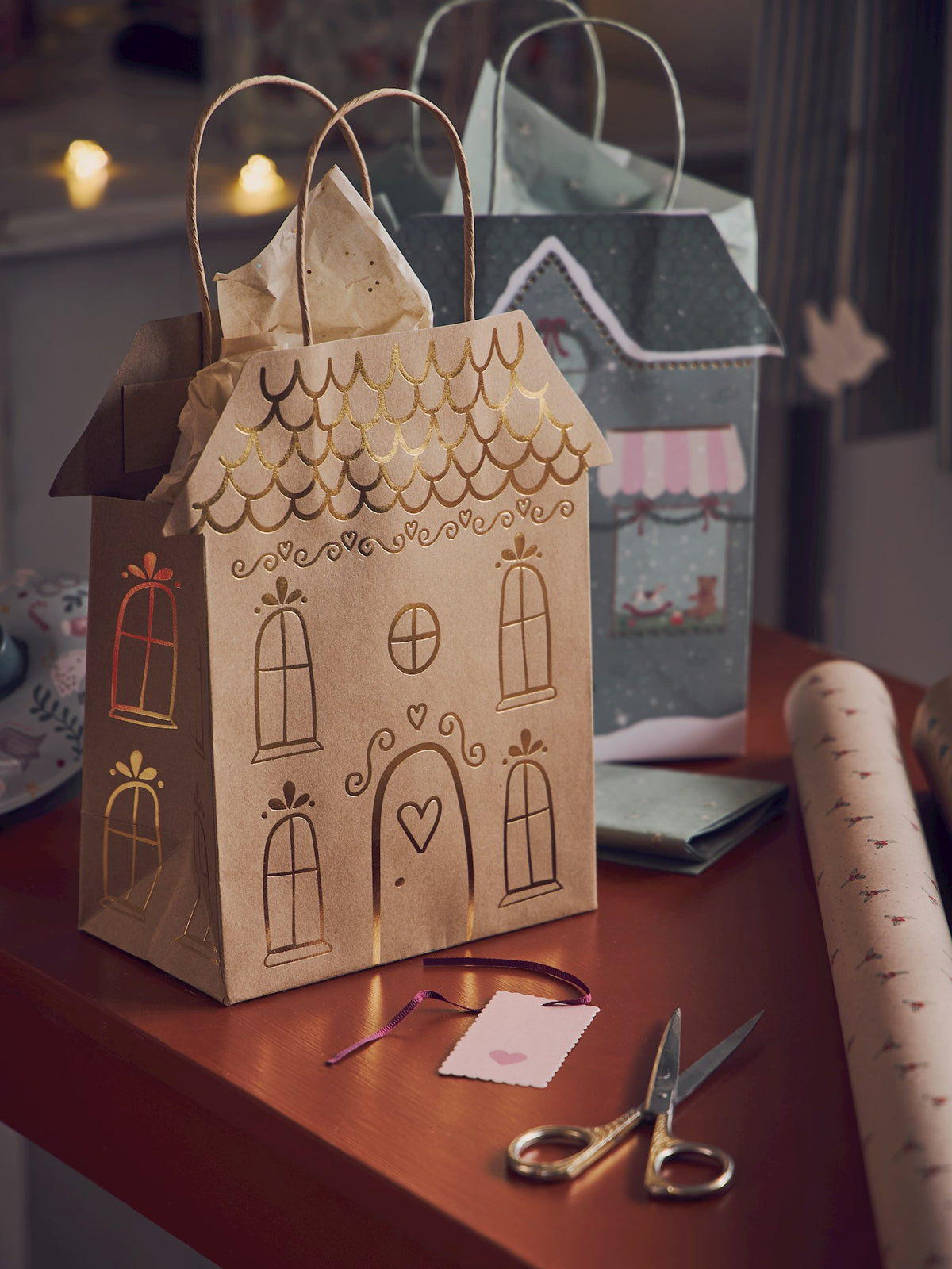 Gift bag house