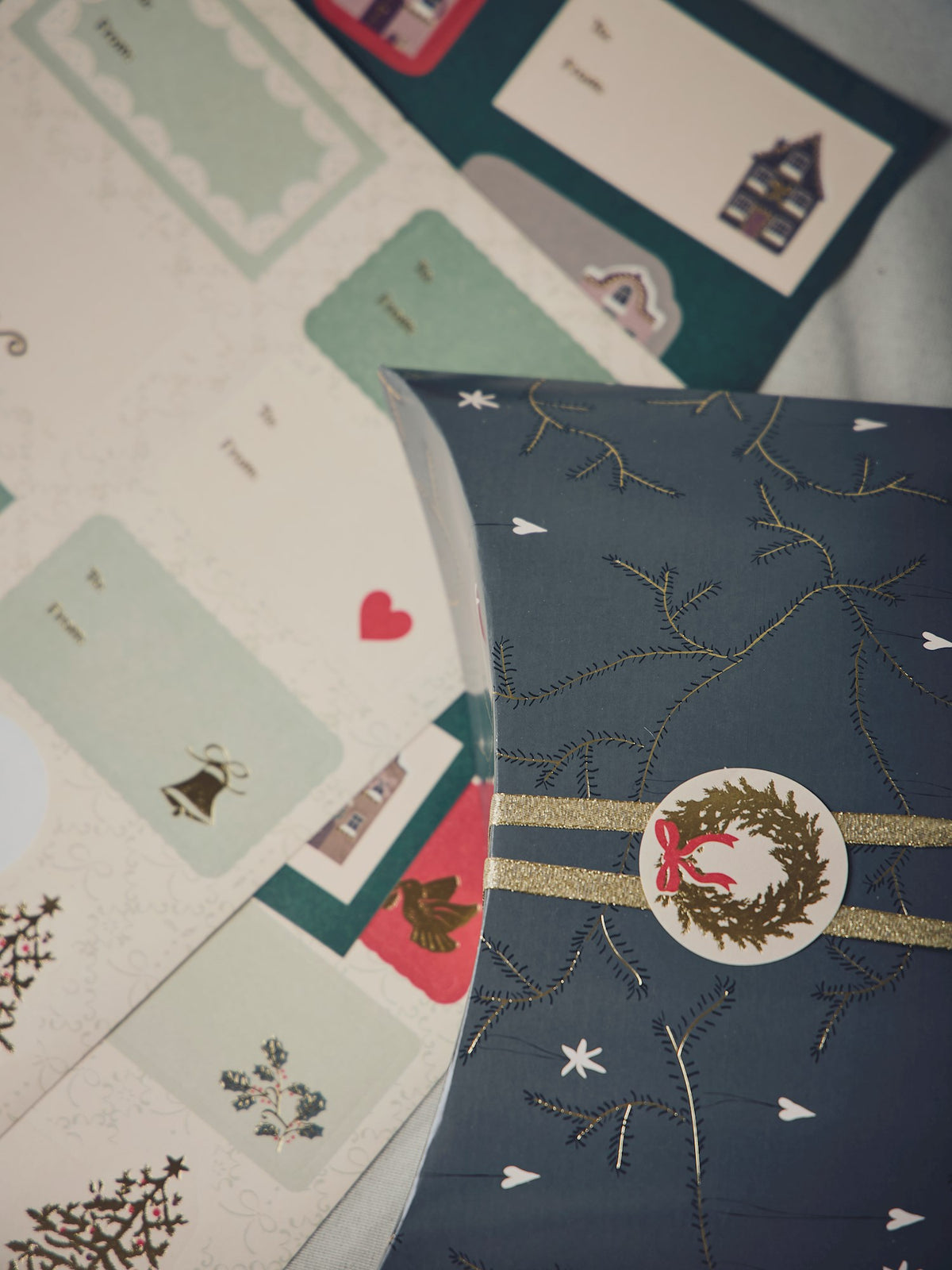 Gift tag stickers