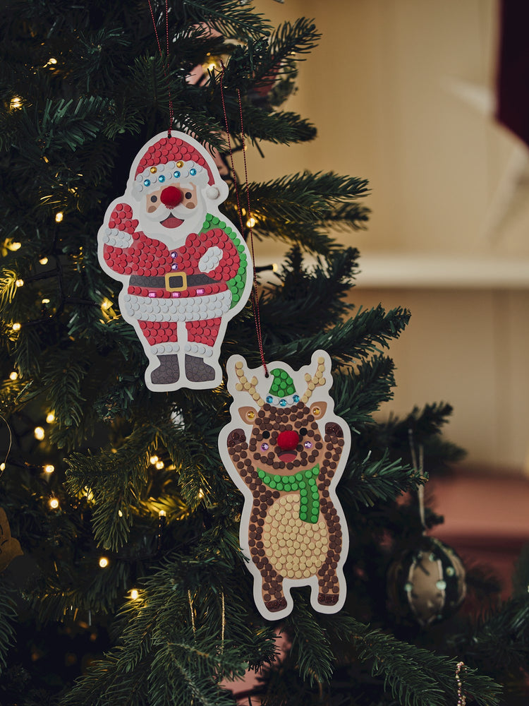 DIY mosaic ornaments