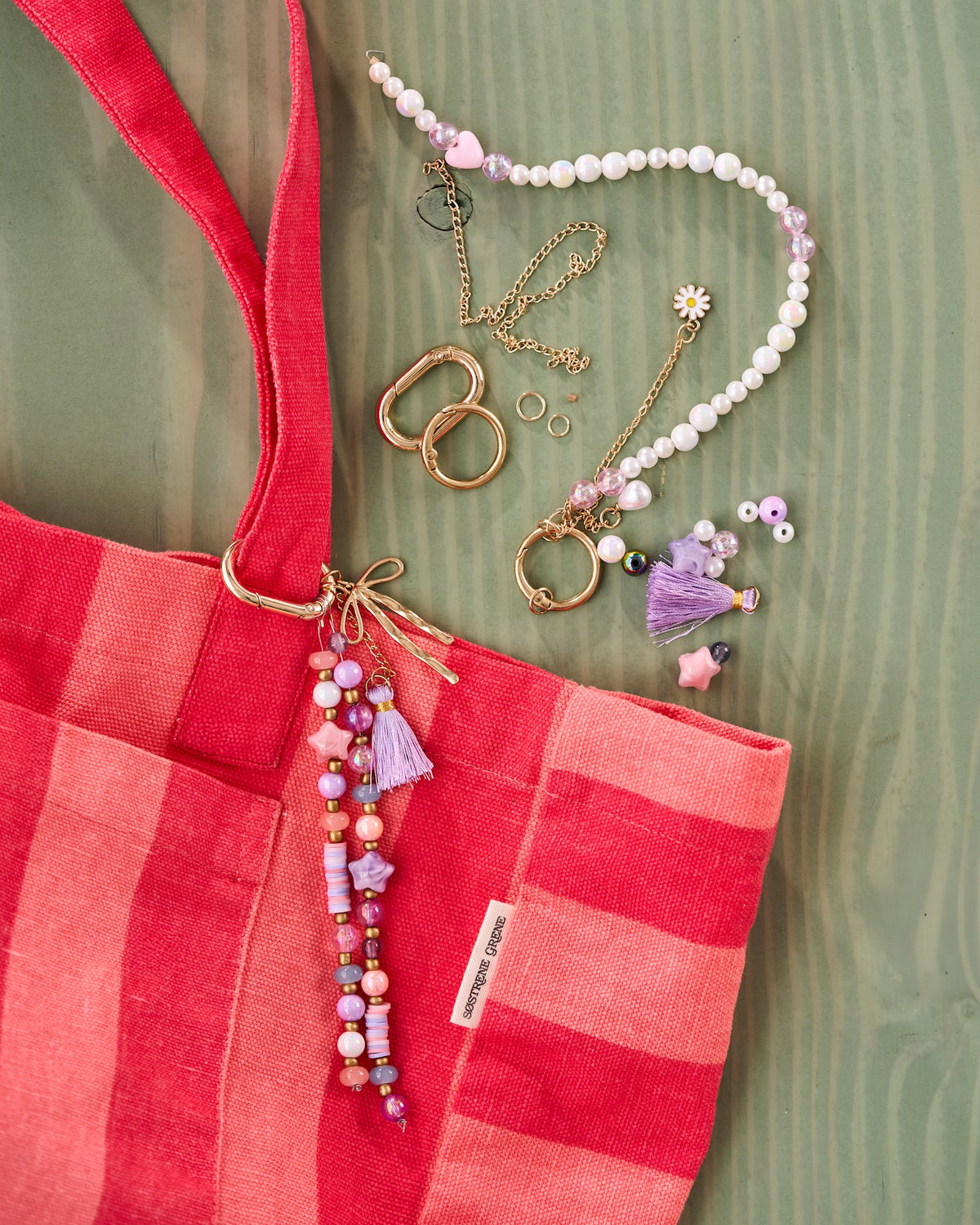 DIY bag charm