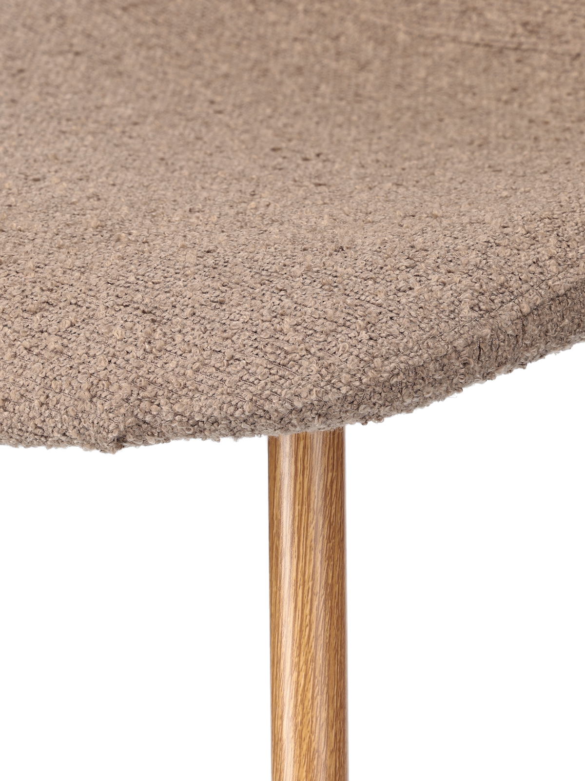 CLARA Bouclé dining chair