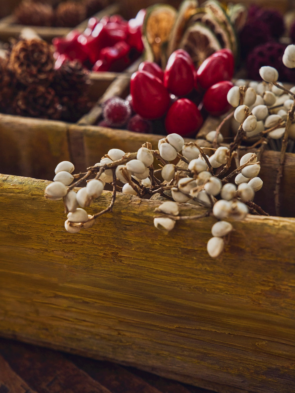 Dried tallow berries