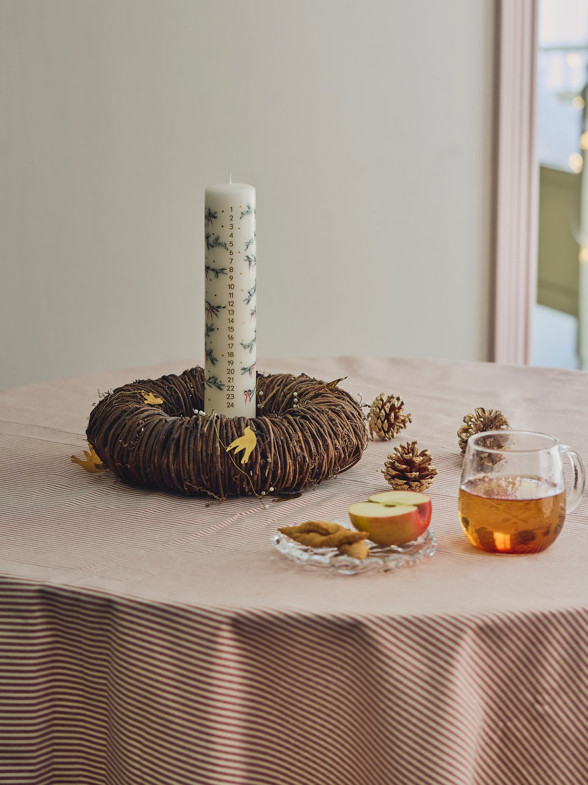 Rattan wreath