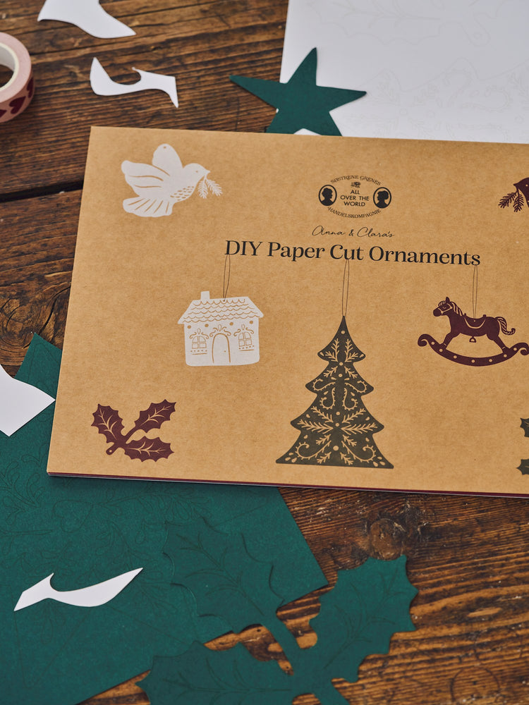 DIY paper cut ornaments