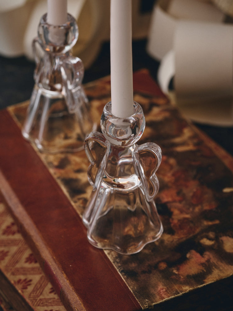 Candle holder angel