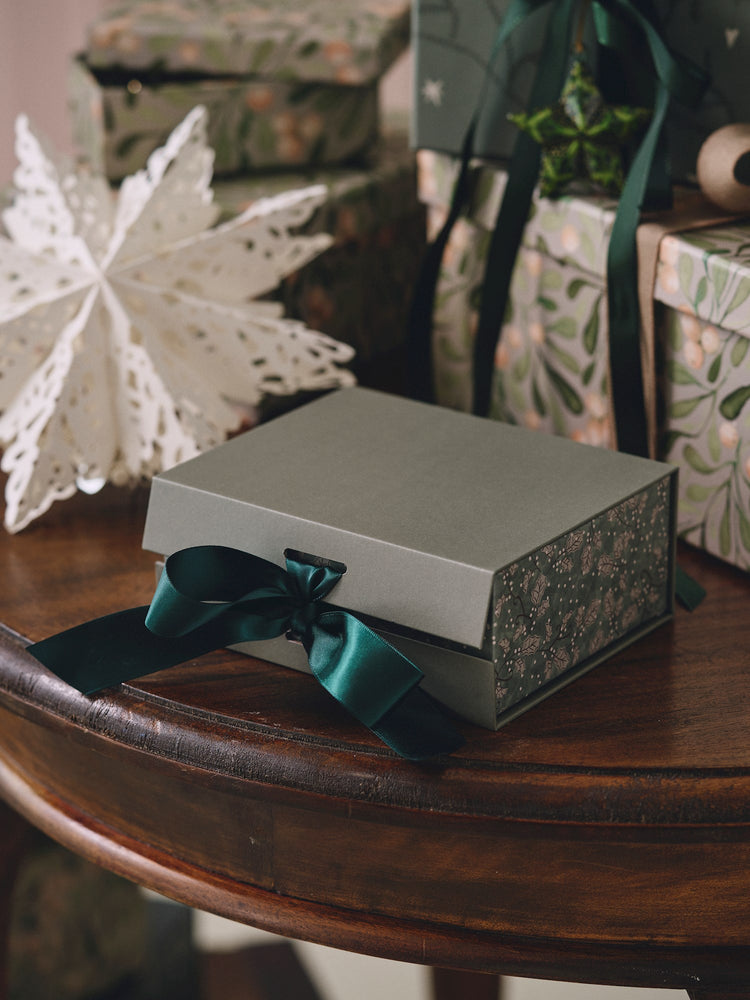 Gift box with ribbon