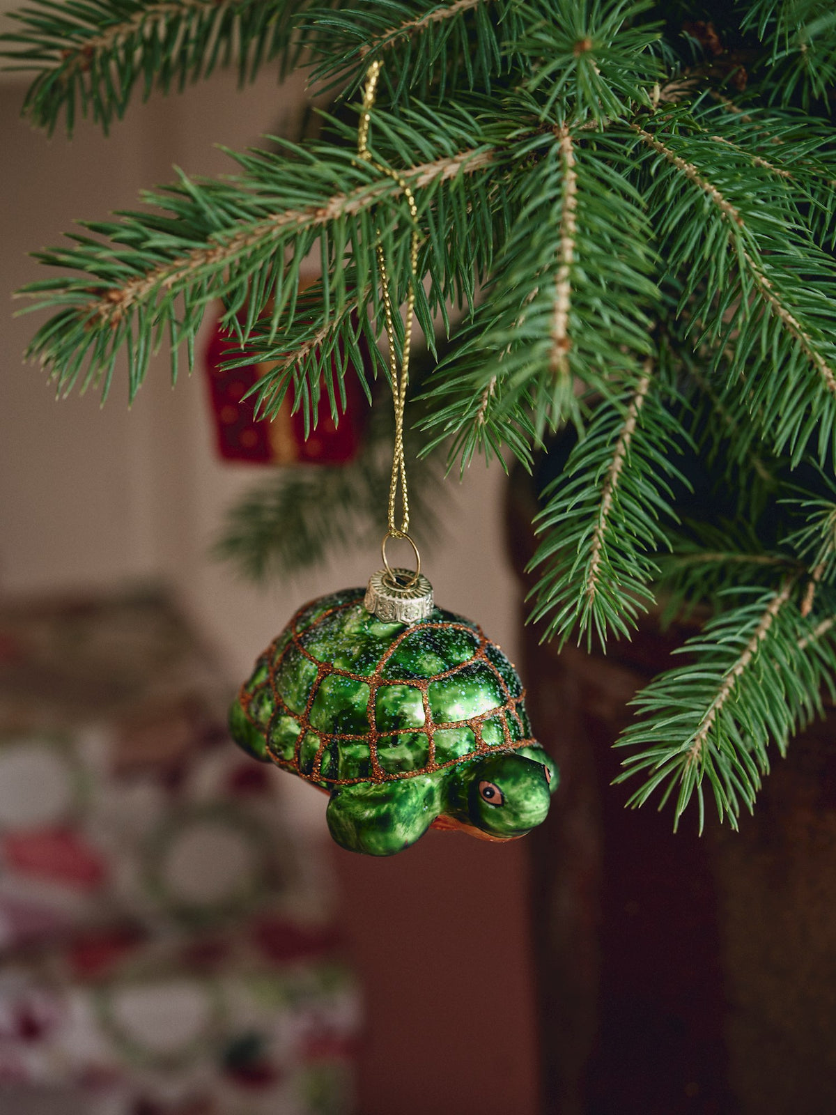Christmas ornament turtle