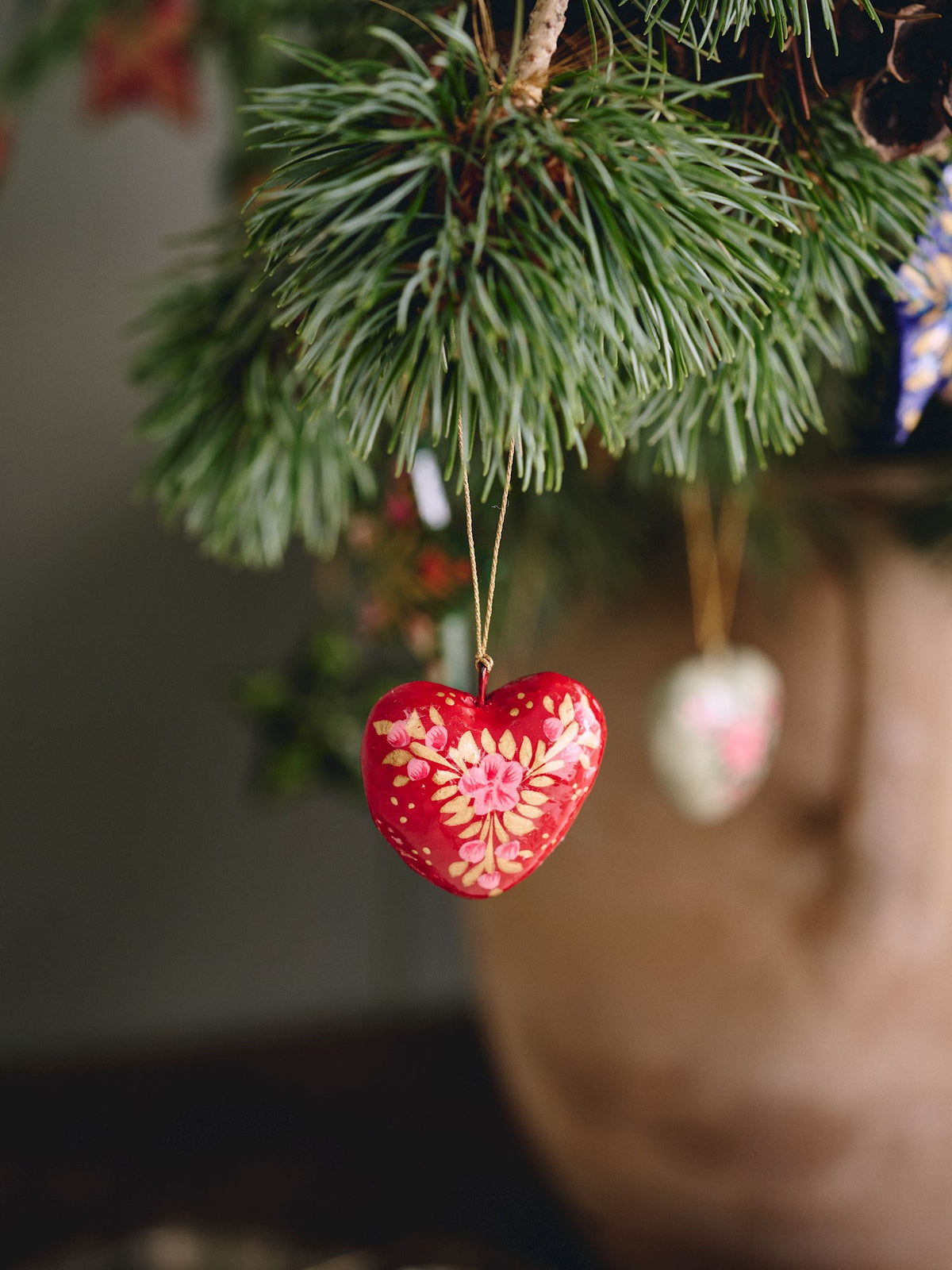 Christmas ornament heart