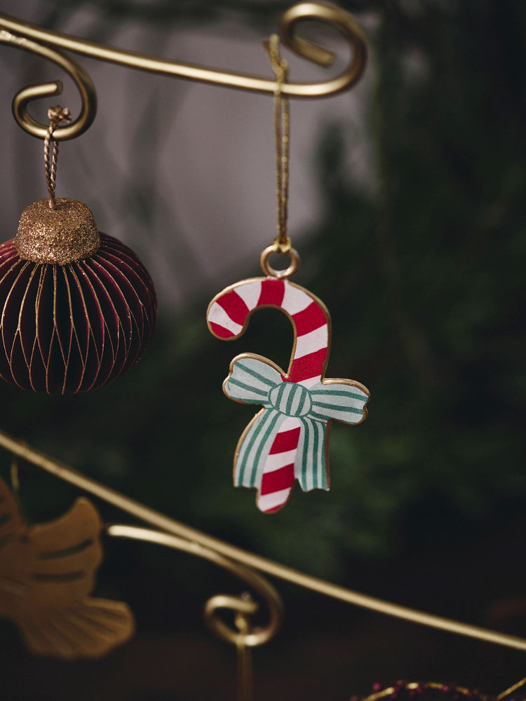 Christmas ornament candy cane