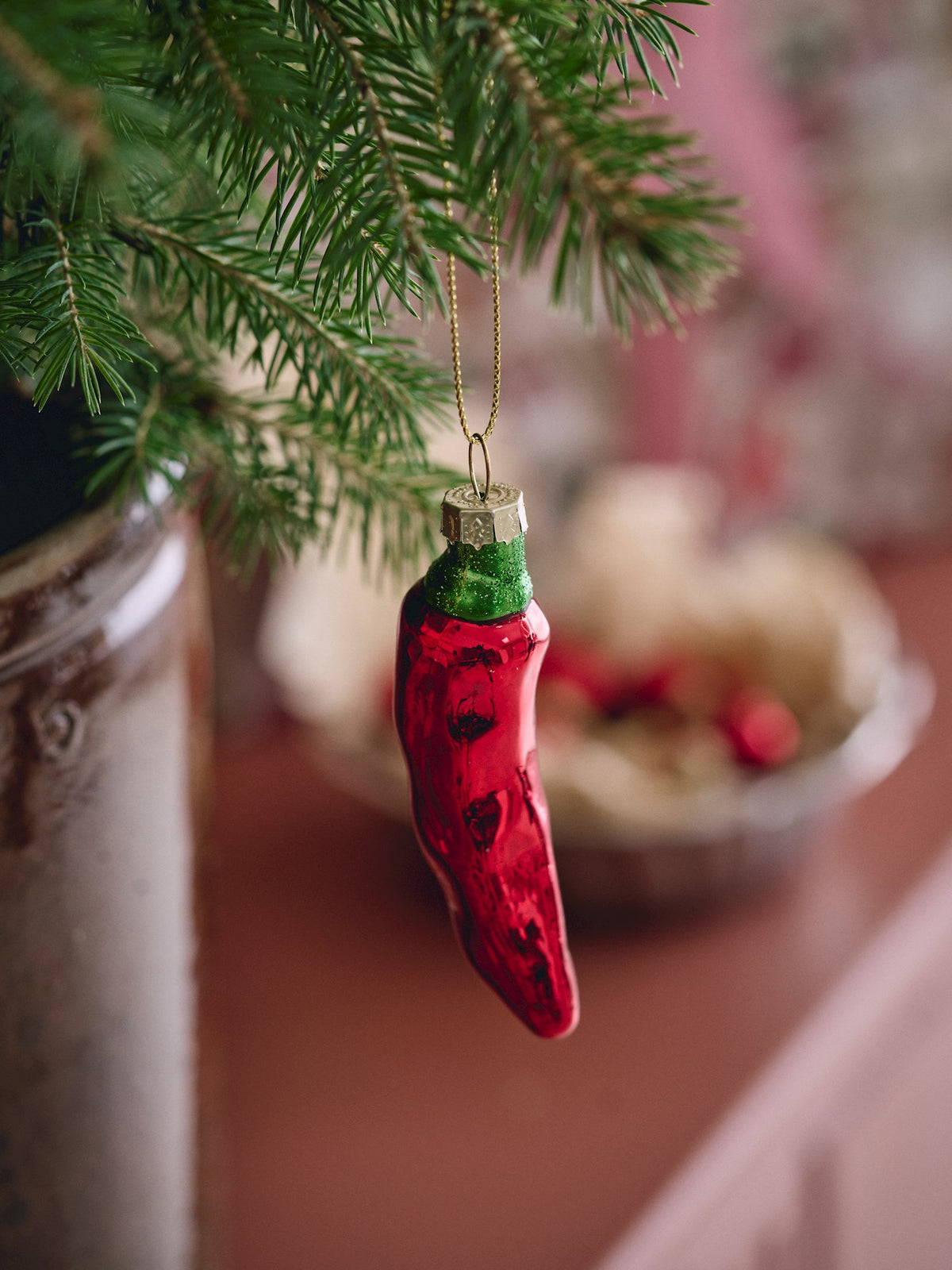Christmas ornament chilli