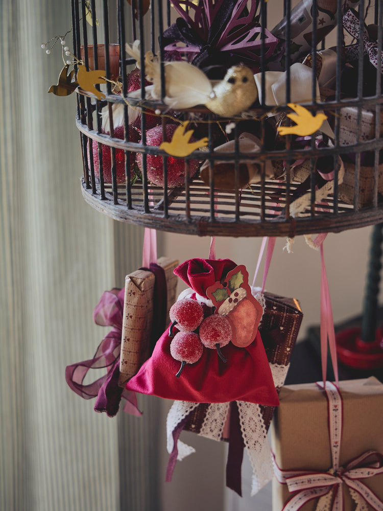 Velvet gift bag