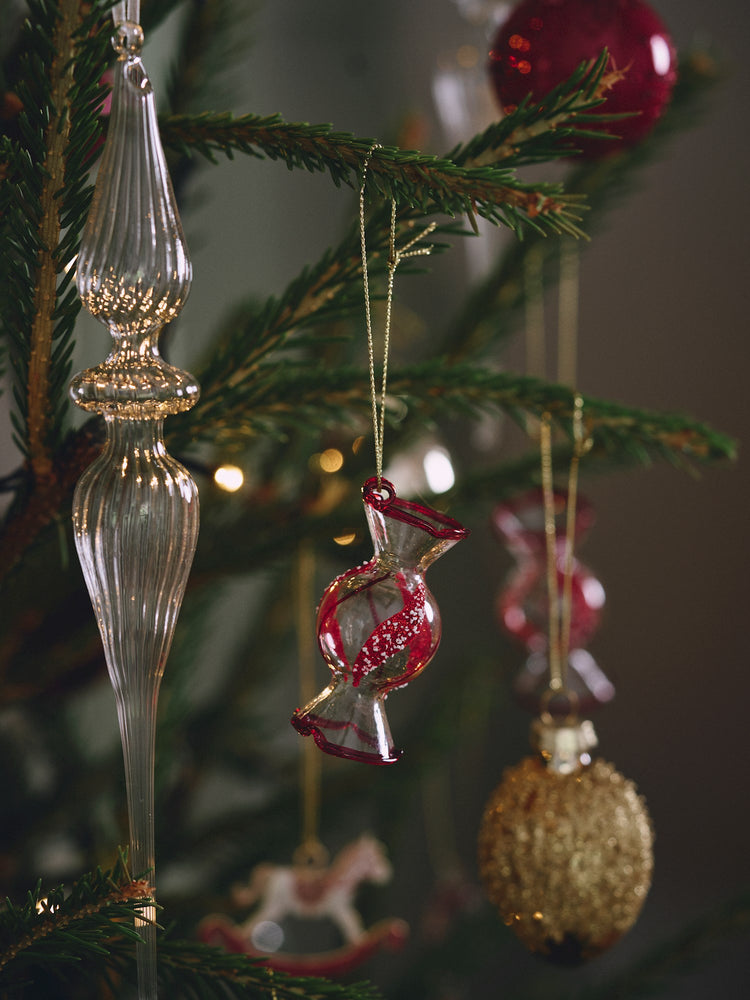 Christmas ornament candy