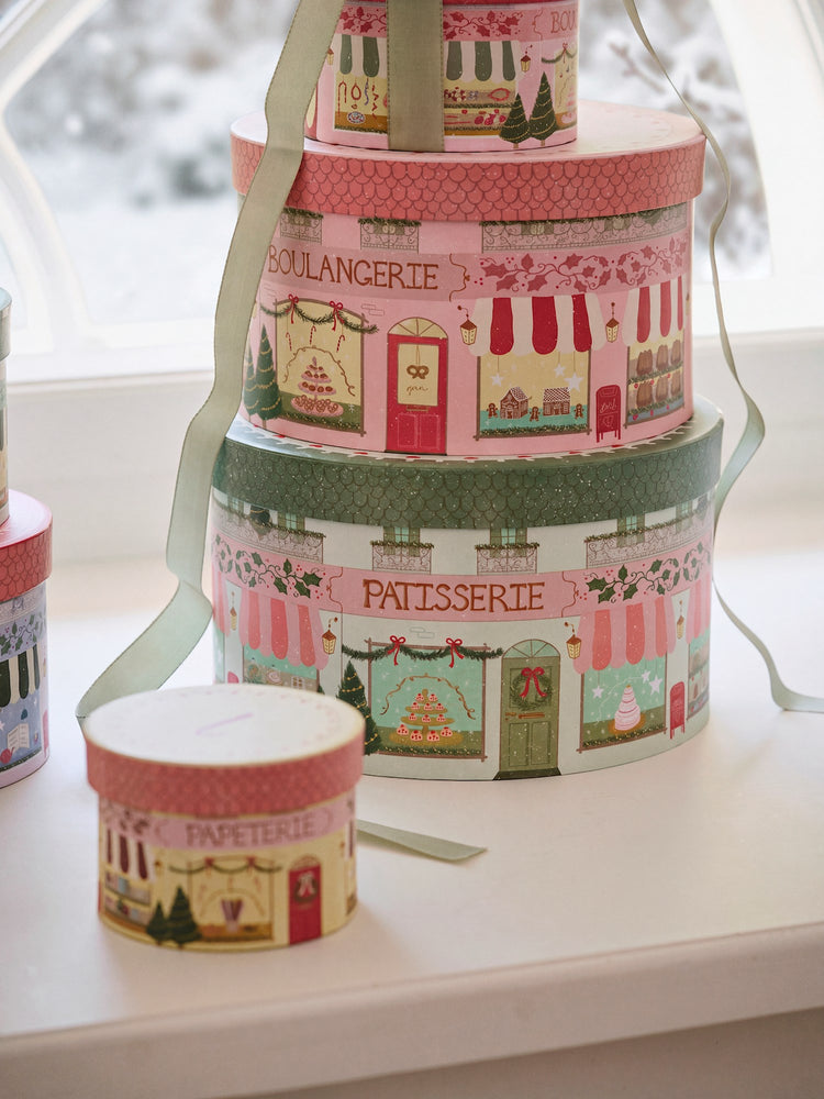 Round gift box