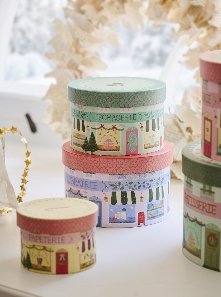 Round gift box