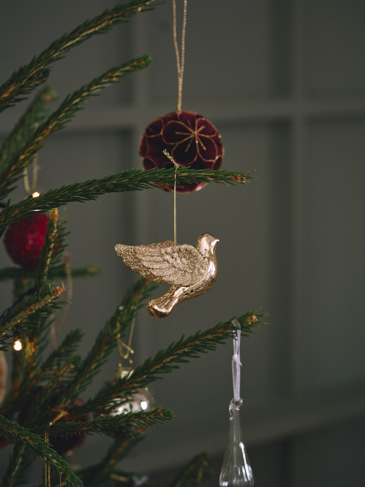 Christmas ornament dove