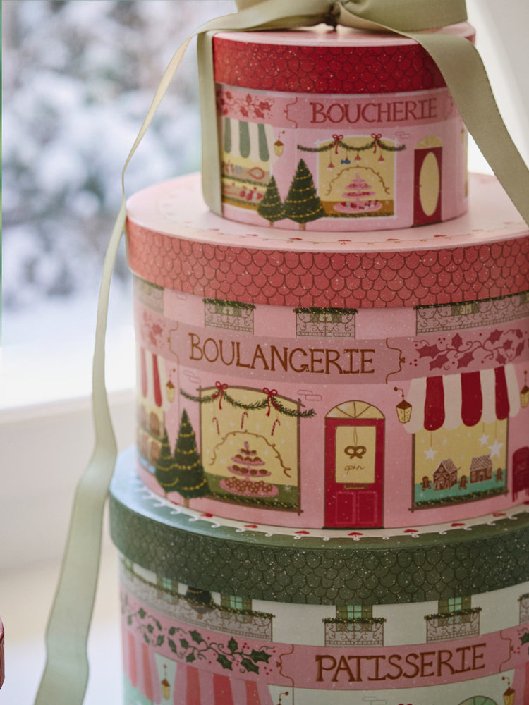 Round gift box