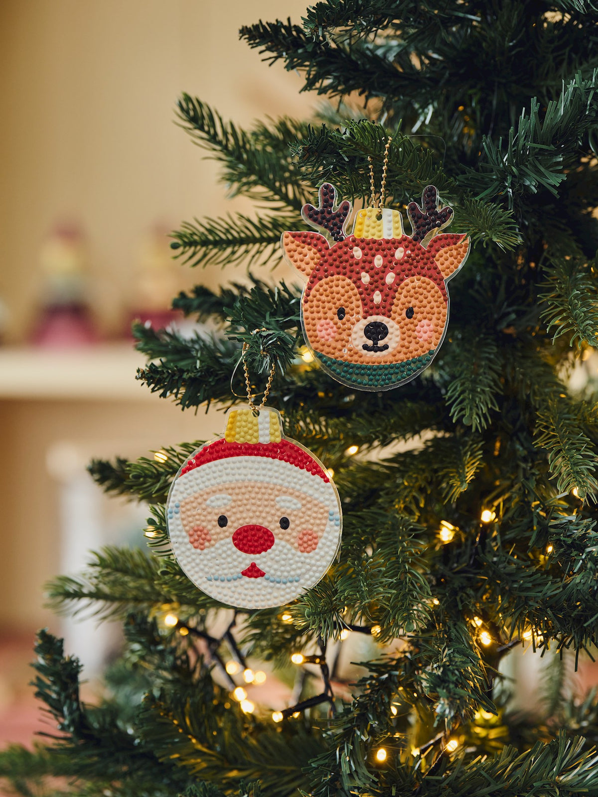 Diamond painting ornaments