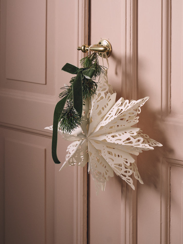 Hanging paper star