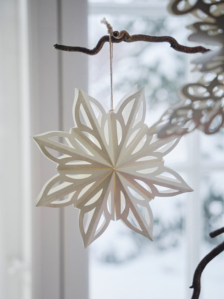 Hanging paper star