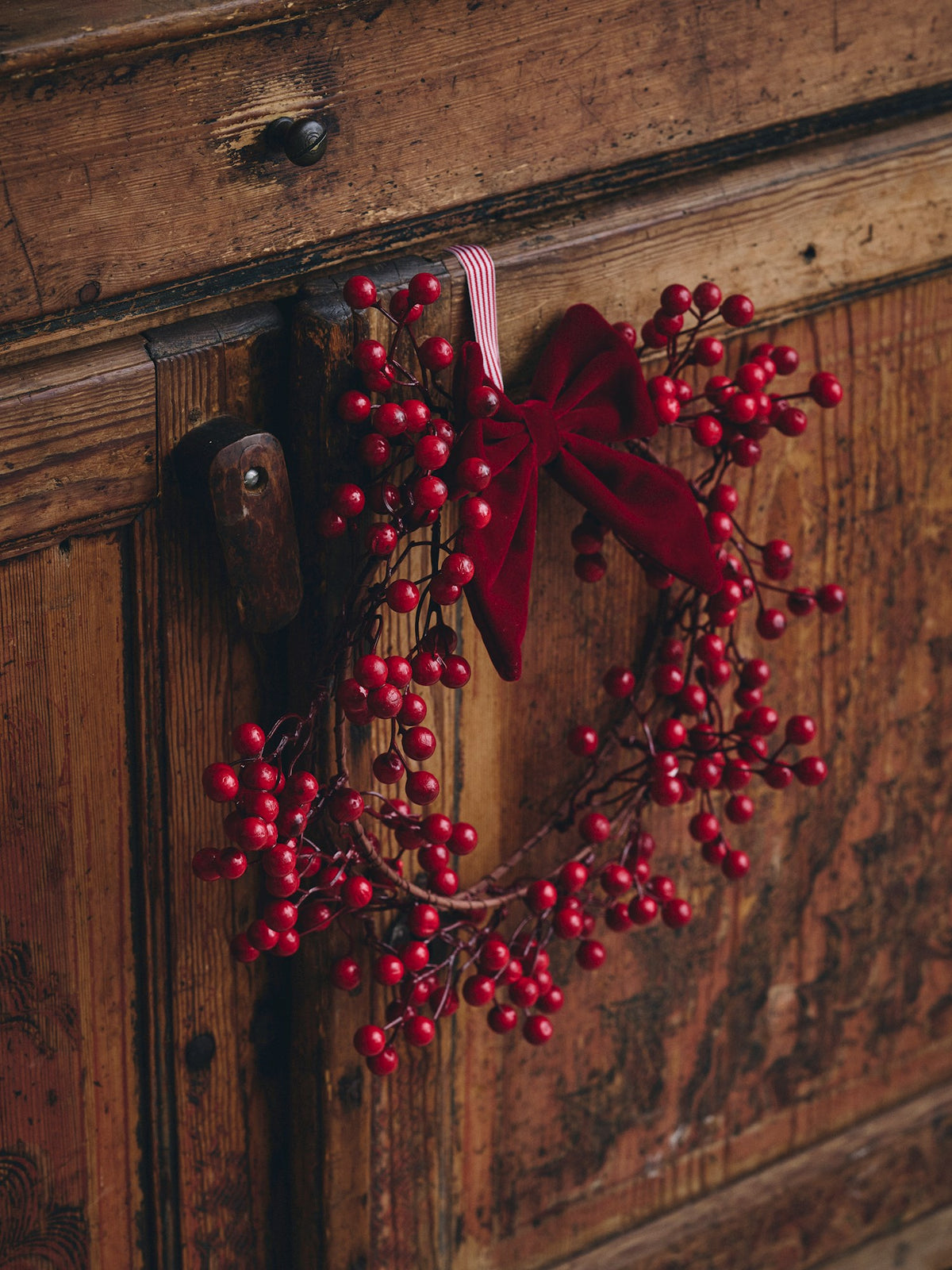 Wreath with berries