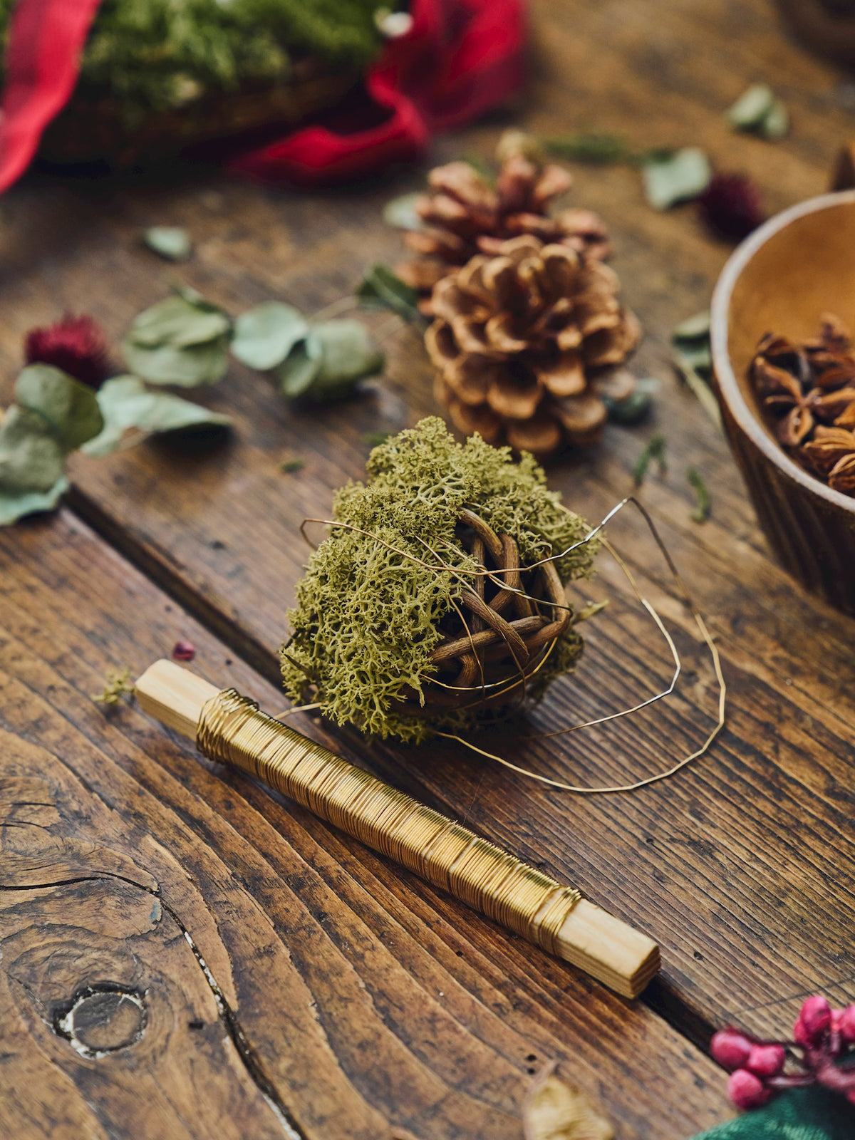 Decorative rattan balls