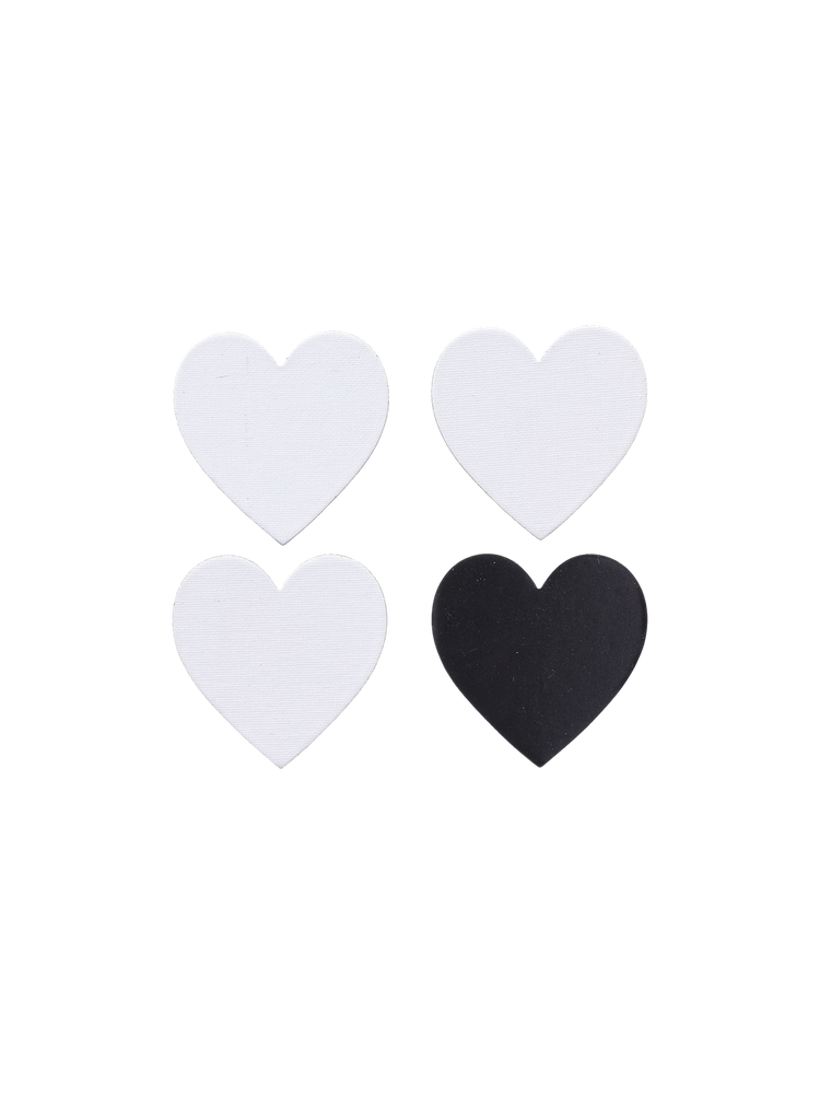 Magnetic canvas panels heart