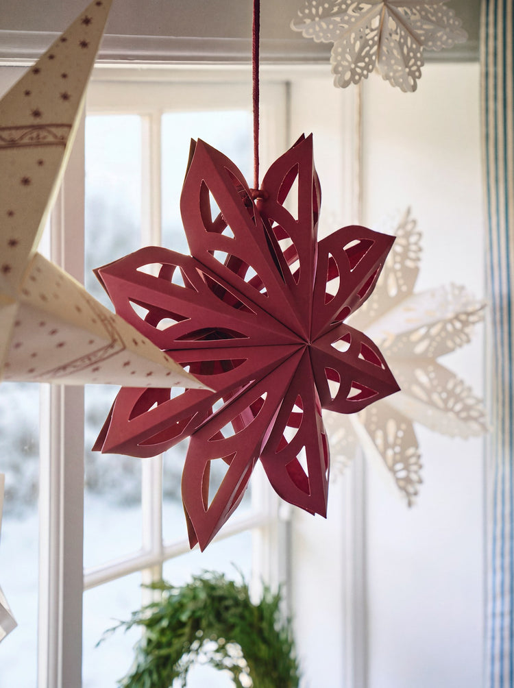 Hanging paper star
