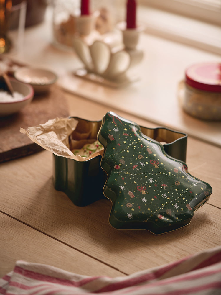 Christmas tree canister
