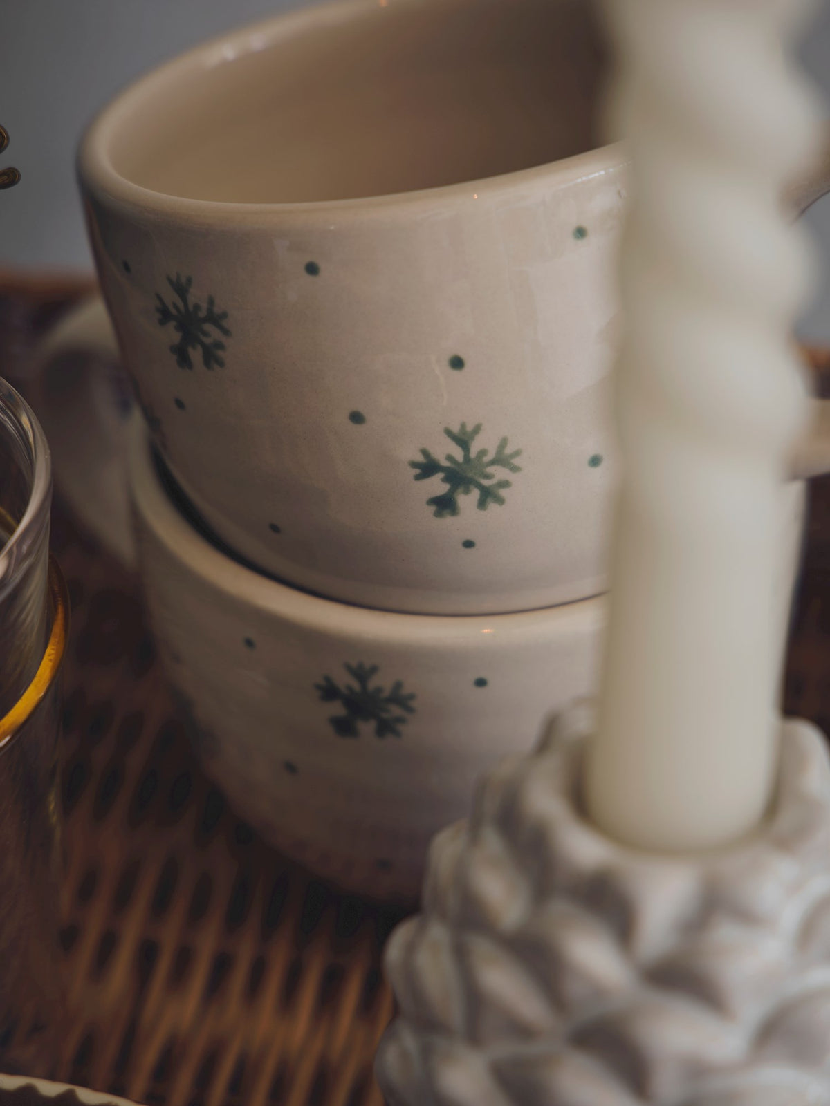 Mug snowflakes