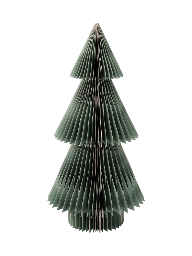Paper tree with glitter