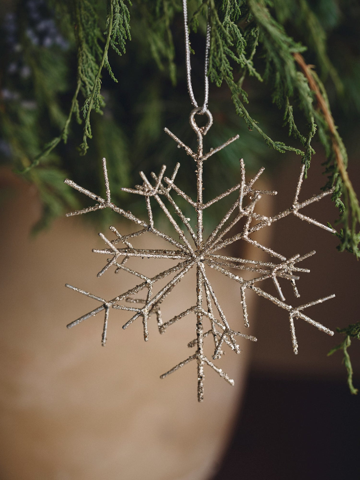 Snowflake ornament