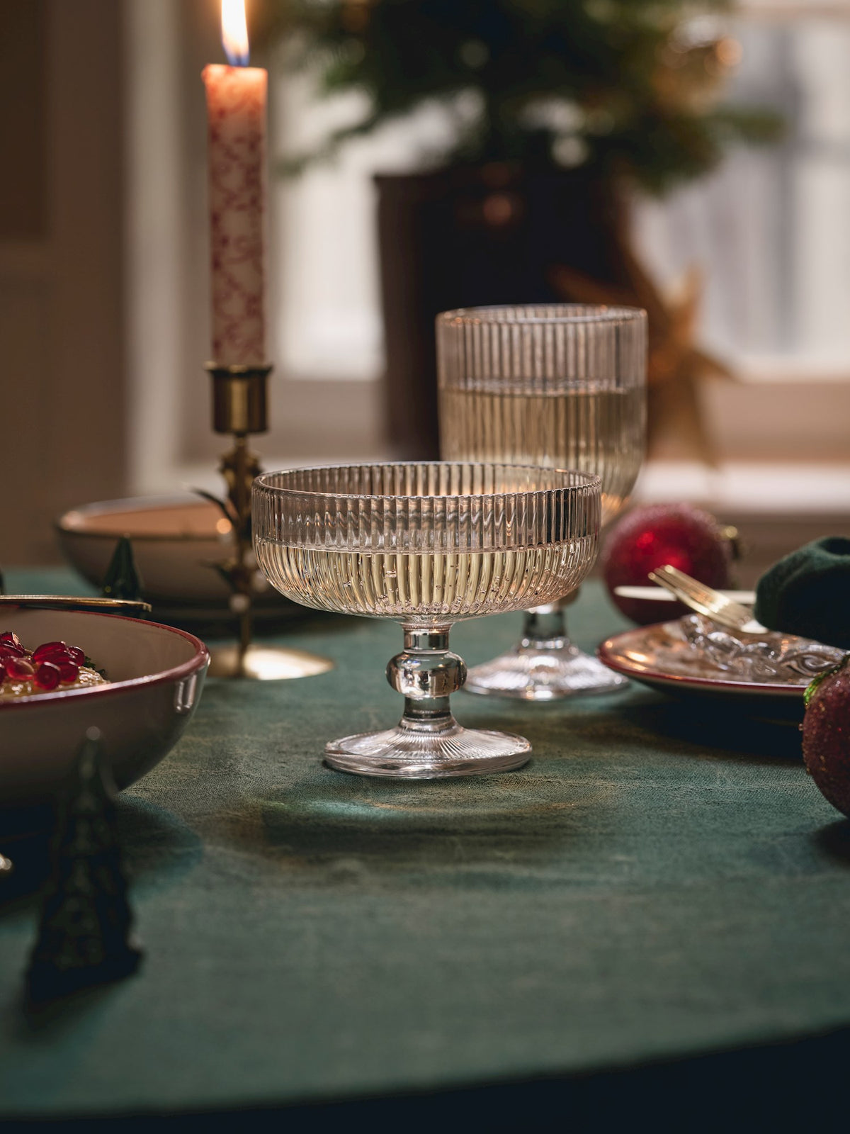 Coupe champagne glass