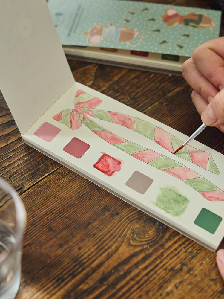 Watercolour paint book