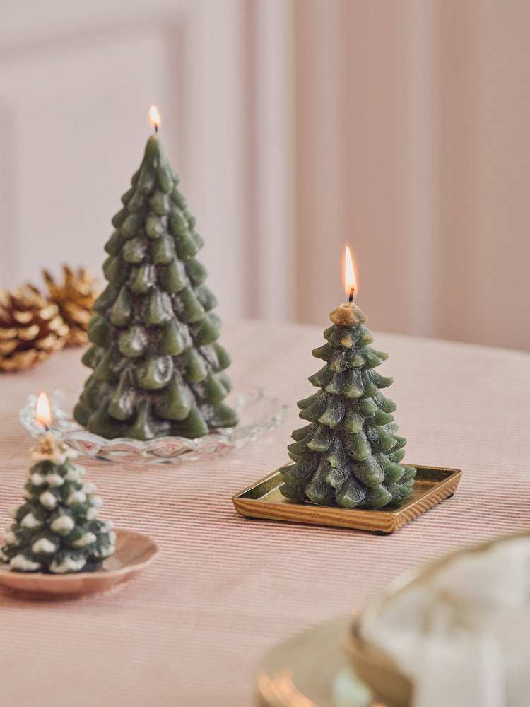 Christmas tree candle