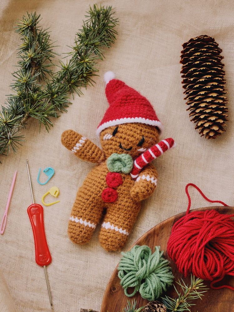 Crochet kit gingerbread