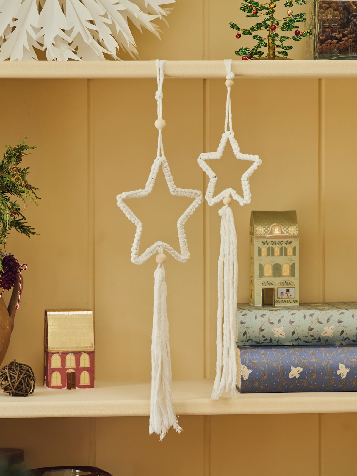 DIY kit macramé stars