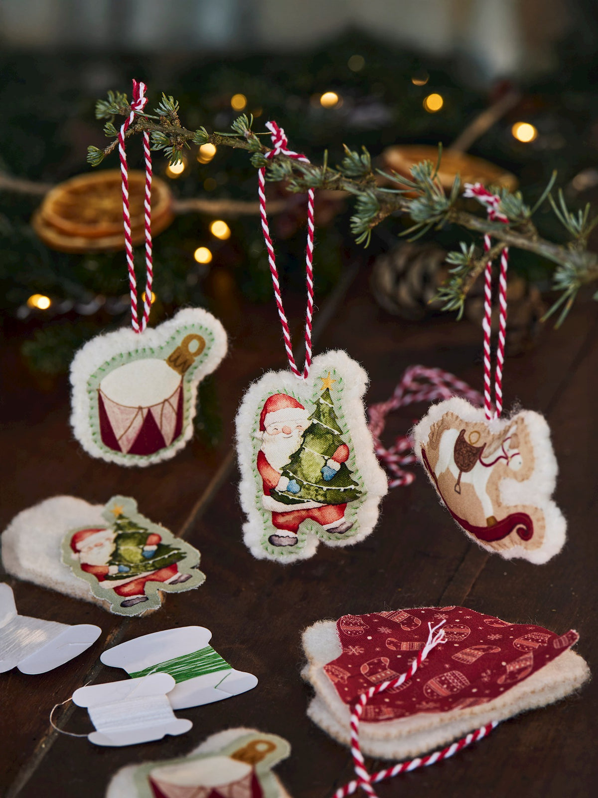 DIY kit Christmas ornaments